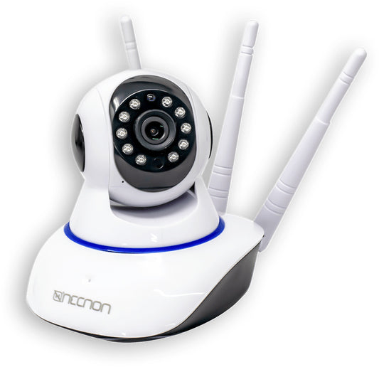 Camara Ip Necnon (Nipcam-1 Lite) 2Mp,1080Hd,Wifi,Altavoz,Micro, Sensor De Mov, Microsd, Soporte Inc.