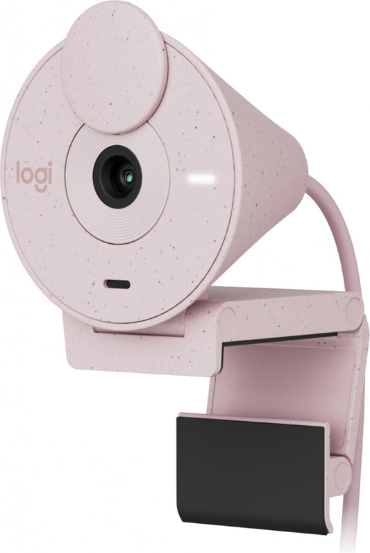 Camara Web Logitech Brio 300 Full Hd 1080P Usb-C Rose (960-001446)