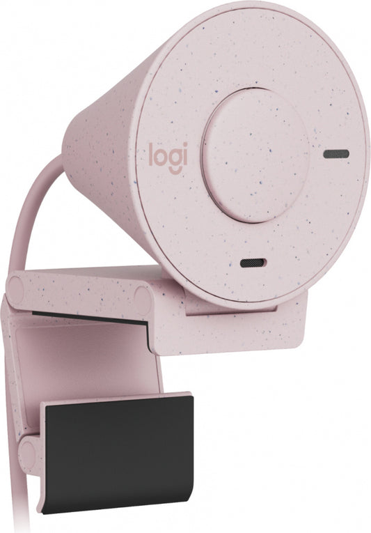 Camara Web Logitech Brio 300 Full Hd 1080P Usb-C Rose (960-001446)
