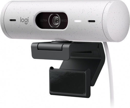 Camara Web Logitech Brio 500 Full Hd1080P Usb-C Off White (960-001426)