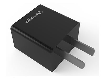 Vorago Cargador De Pared Au-105 V2, 5V, 1 Puerto Usb 2.0, Negro