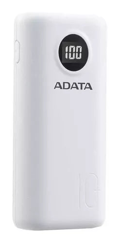 Cargador Portatil Dig Adata P10000Qcd Tipo C Blanco(Ap10000Qcd-Dgt-Cwh
