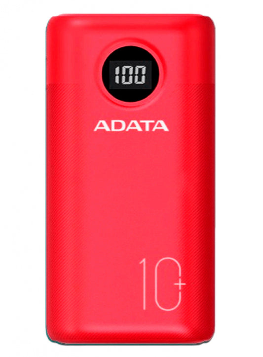 Cargador Portatil Dig Adata P10000Qcd Tipo C Rojo (Ap10000Qcd-Dgt-Crd)