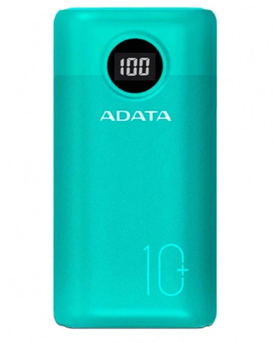 Cargador Portatil Dig Adata P10000Qcd Tipo C Verde (Ap10000Qcd-Dgt-Cgn