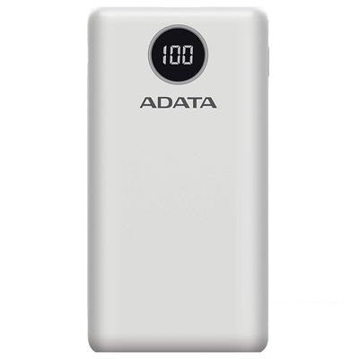 Cargador Portatil Dig Adata P20000Qcd Tipo C Blanco(Ap20000Qcd-Dgt-Cwh