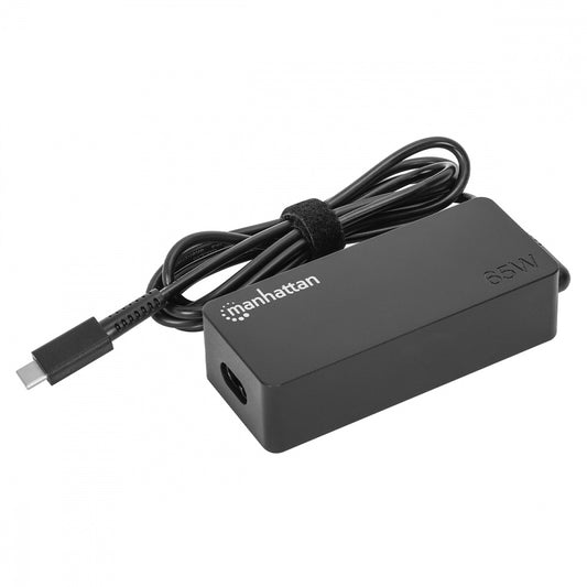 Cargador Universal Para Laptop Usb C 65W Manhattan 102513