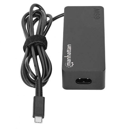 Cargador Universal Para Laptop Usb C 65W Manhattan 102513