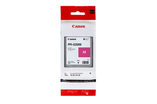 Cartucho Canon Pfi-030 Magenta 55Ml Para Ta-20 Ta-30 3491C001Aa