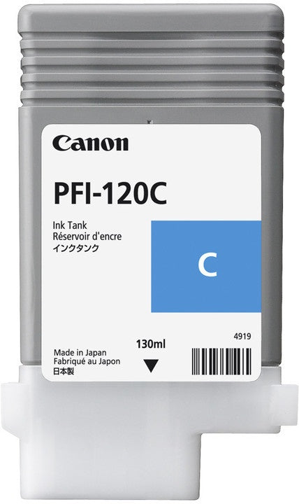 Cartucho Canon Pfi-120 Azul 130Ml Para Tm-200 2886C001Aa