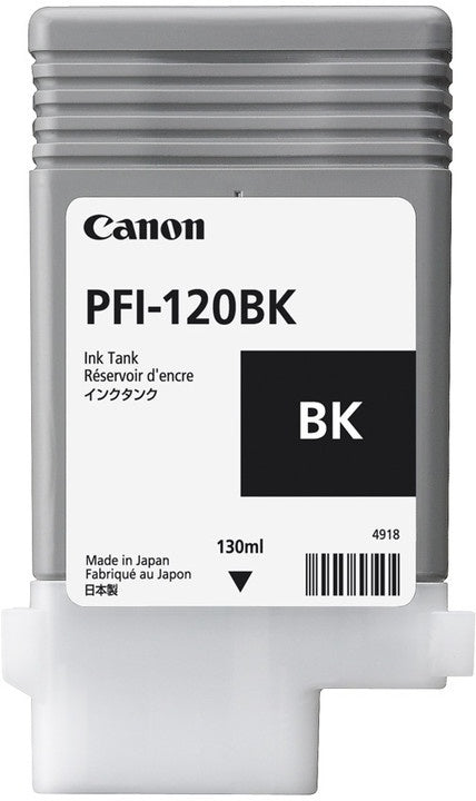 Cartucho Canon Pfi-120 Negro 130Ml Para Tm-200 2885C001Aa