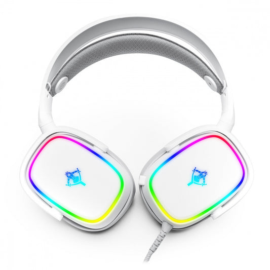 Diadema Gamer Yeyian Ydg-33406 Proud Serie 3500 Rgb/3.5Mm/Micro/Blanco