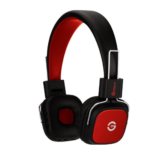 Diadema Headset Getttech Gh-3500R Reveal 3.5Mm/C Mic/Rojo