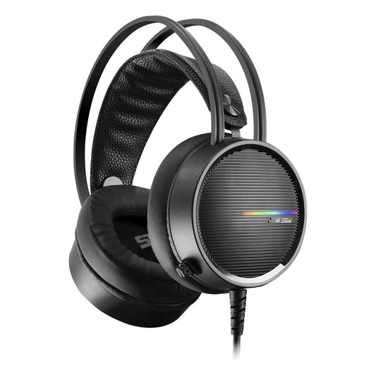 Vorago Audífonos Gamer Hs-502, Alámbrico, 3.5Mm, Negro