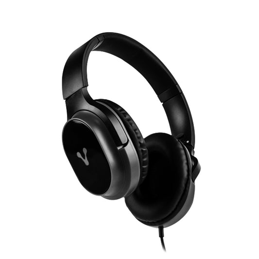 Diadema Vorago 3.5Mm Aislador De Ruido Ctrl Llamada Negro Hp-301-Bk