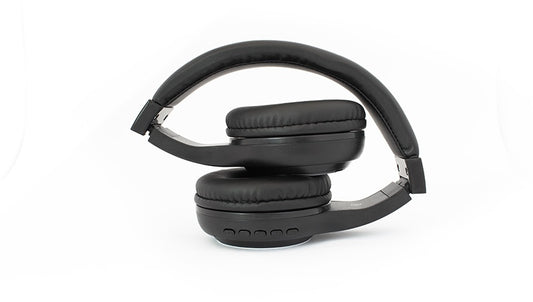 Vorago Audífonos Con Micrófono Hpb-300, Bluetooth, Inalámbrico, Negro
