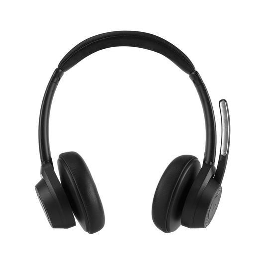 Diadema Vorago Bt 5.1 Usb C Conecta 2 Disp. Negro +/- 20 Hrs Hsb-500