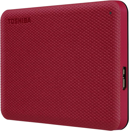 Disco Duro Externo Toshiba 1Tb 2.5"" (Hdtca10Xr3Aa)Advance V10 Rojo Usb 3.2