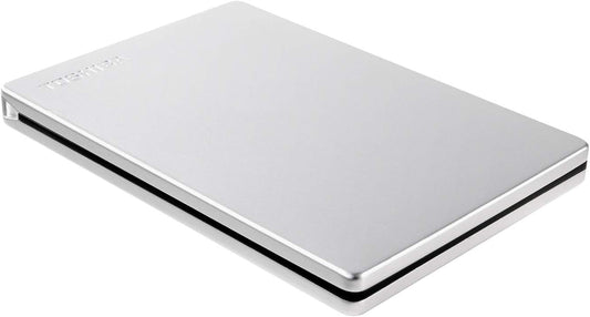 Disco Duro Externo Toshiba 1Tb 2.5"" (Hdtd310Xs3Da) Canvio Slim Plata Usb 3.0 Mac/Pc