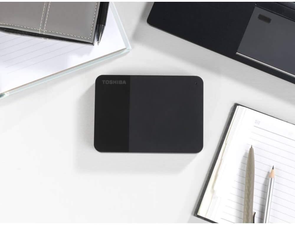 Disco Duro Externo Toshiba 1Tb 2.5"" (Hdtp310Xk3Aa) Canvio Ready Negro Usb 3.0