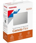 Disco Duro Externo Toshiba 1Tb 2.5" (Hdtx110Xscaa) Canvio Flex,Usb 3.0 Y Tipo C, Pc,Mac,Ipad,Tablet