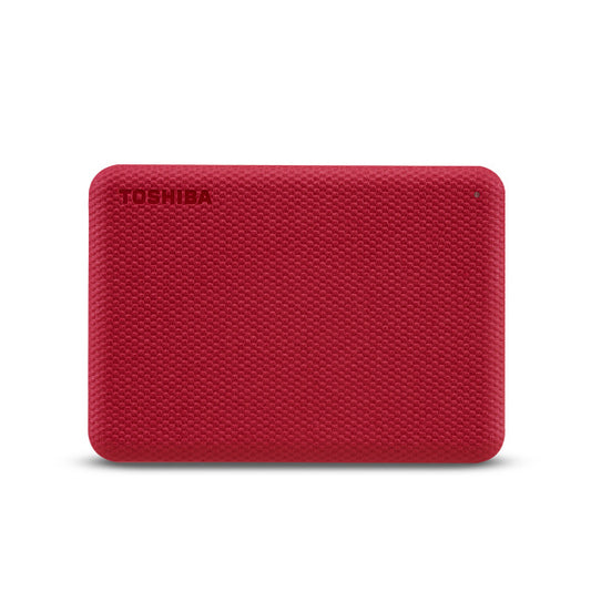 Disco Duro Externo Toshiba 1Tb Usb 3.2 Canvio Advance V10 Rojo (Hdtca10Xr3Aa)