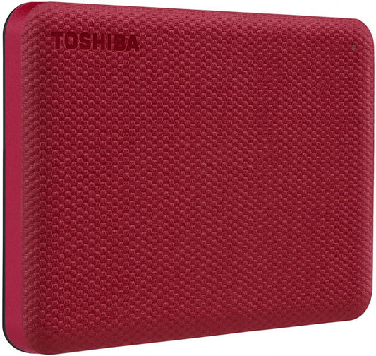 Disco Duro Externo Toshiba 2Tb 2.5 (Hdtca20Xr3Aa) Advance V10 Rojo Usb 3.2