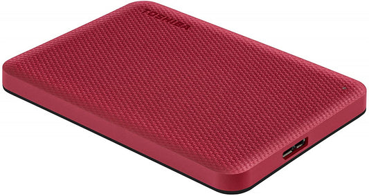 Disco Duro Externo Toshiba 2Tb 2.5 (Hdtca20Xr3Aa) Advance V10 Rojo Usb 3.2