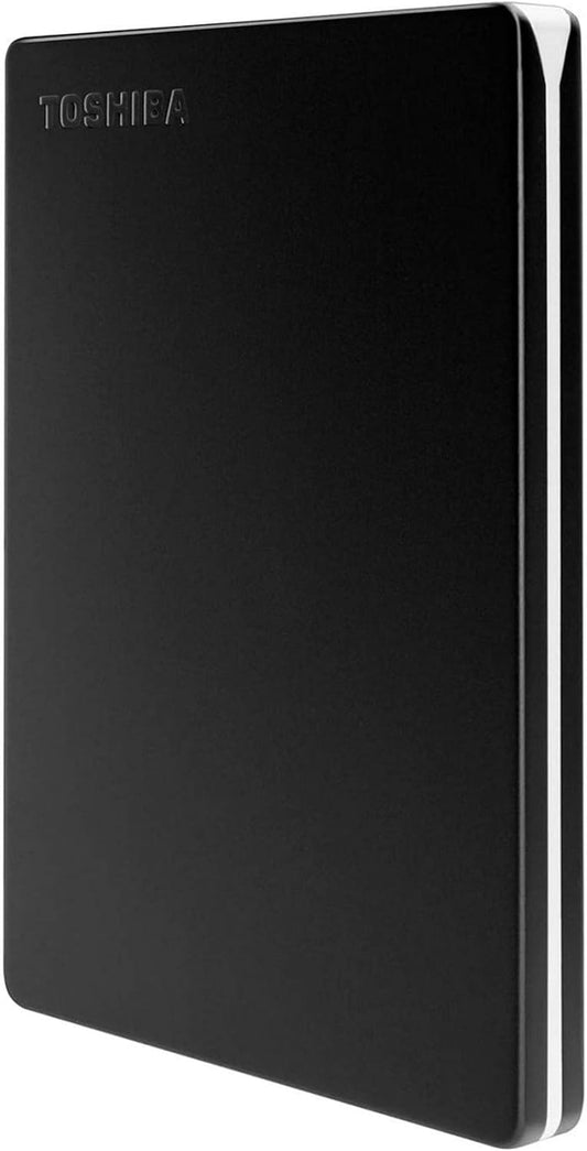 Disco Duro Externo Toshiba 2Tb 2.5"" (Hdtd320Xk3Ea) Canvio Slim Negro Usb 3.0 Mac/Pc