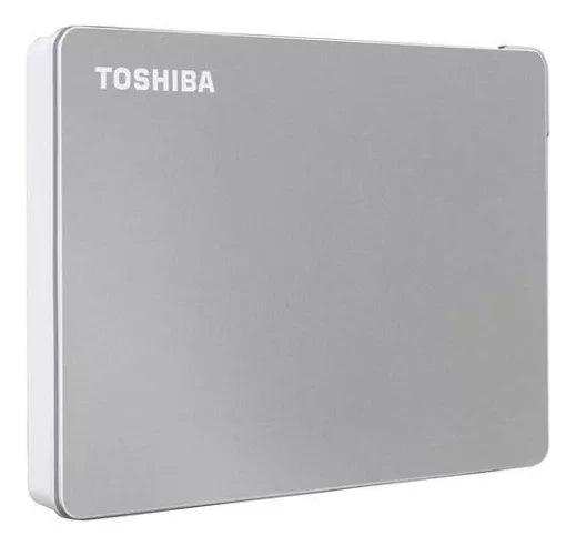 Disco Duro Externo Toshiba 2Tb Usb 3.0 Canvio Flex Plata (Hdtx120Xscaa)