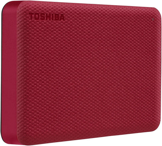 Disco Duro Externo Toshiba 4Tb 2.5"" (Hdtca40Xr3Ca) Advance V10 Rojo Usb 3.2