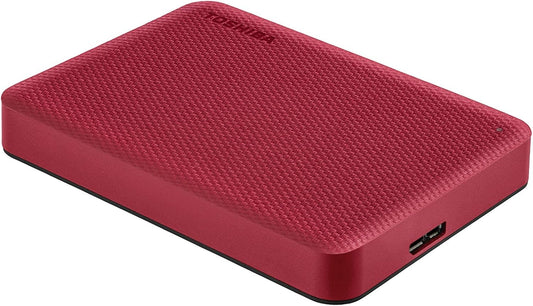 Disco Duro Externo Toshiba 4Tb 2.5"" (Hdtca40Xr3Ca) Advance V10 Rojo Usb 3.2