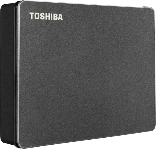 Disco Duro Externo Toshiba 4Tb 2.5"" (Hdtx140Xk3Ca) Canvio Gaming Negro Usb 3.2