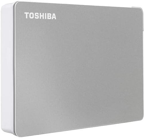 Disco Duro Externo Toshiba 4Tb 2.5" (Hdtx140Xscca) Canvio Flex,Usb 3.0 Y Tipo C, Pc,Mac,Ipad,Tablet