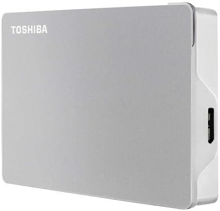Disco Duro Externo Toshiba 4Tb 2.5" (Hdtx140Xscca) Canvio Flex,Usb 3.0 Y Tipo C, Pc,Mac,Ipad,Tablet