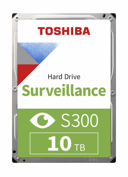 Disco Duro Interno Toshiba 10Tb S300 3.5"" 7200Rpm Cctv (Hdwt31Auzsvar)