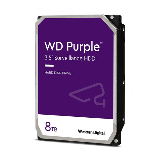 Disco Duro Interno Wd 8Tb 3.5"" Wd84Purz 128Mb Sata3 5640Rpm Purple