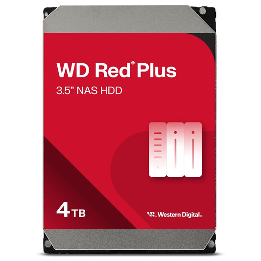 Disco Duro Wd 3.5" 4Tb (Wd40Efpx) Red, 5400 Rpm, 256Mb, Sata3