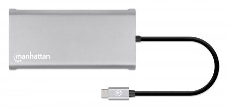 Docking Manhattan Usb-C 12 Ptos Hdmix3 Usb-C Pd/Usbv3.2 (130660)