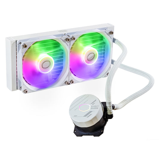 Enfriamiento Liquido Cooler Master White Edition Mlw-D24M-A18Pz-Rw
