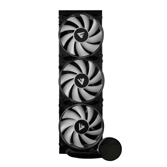 Enfriamiento Liquido Game Factor 360Mm, Rgb, 3X120Mm, Negro Lqg700-Bk