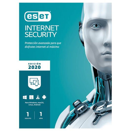 Eset Internet Security 1 Lic 1Yr (Int120)