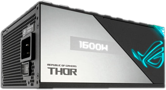 Fuente De Poder Asus (Rog-Thor-1600T-Gaming) 1600W,Modular,Pantalla Oled,Rgb,80Plus Platinum