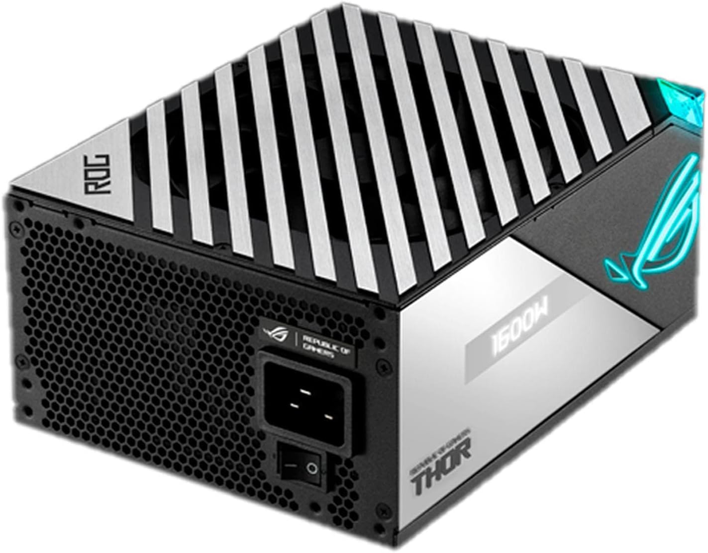 Fuente De Poder Asus (Rog-Thor-1600T-Gaming) 1600W,Modular,Pantalla Oled,Rgb,80Plus Platinum