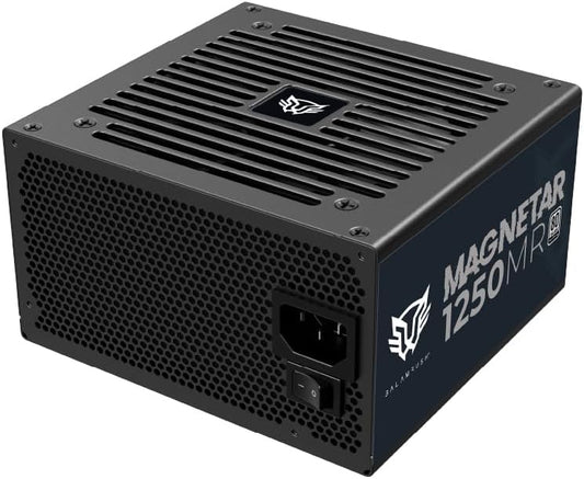 Fuente De Poder Balam Rush (Br-937610) Magnetar 1250W,80 Plus Platino,Full Modular,Vent 120Mm,Negro