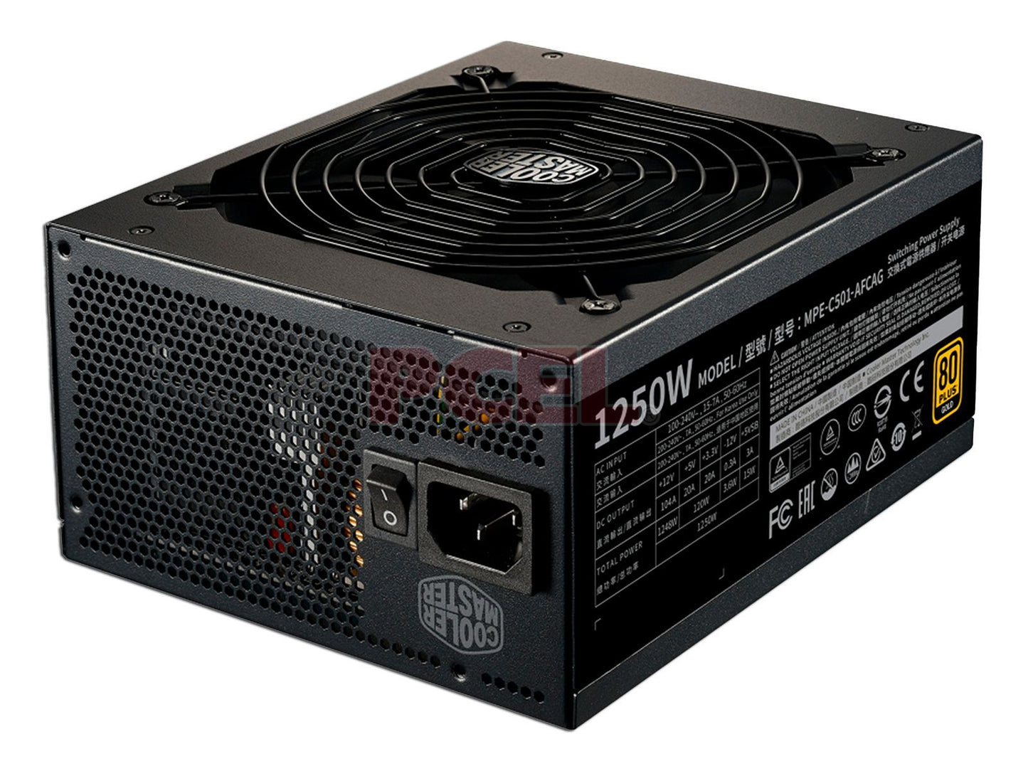 Fuente De Poder Cooler Master (Mpe-C501-Afcag-3U2) Mwe Gold V2Fm1250W Atx3.0 A/Us Cable