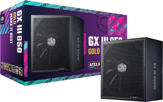 Fuente De Poder Cooler Master (Mpx-8503-Afag-2Bus)Gxii Gold 850Pcie580 Goldmodularpfc Actatx3.0