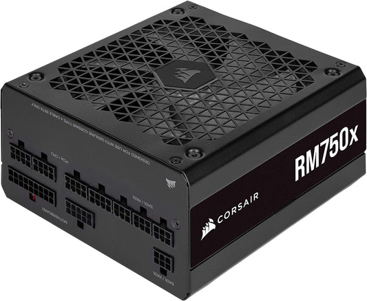 Fuente De Poder Corsair (Cp-9020199-Na) Rm750X750Wfull Modular80 Plus Goldnegro