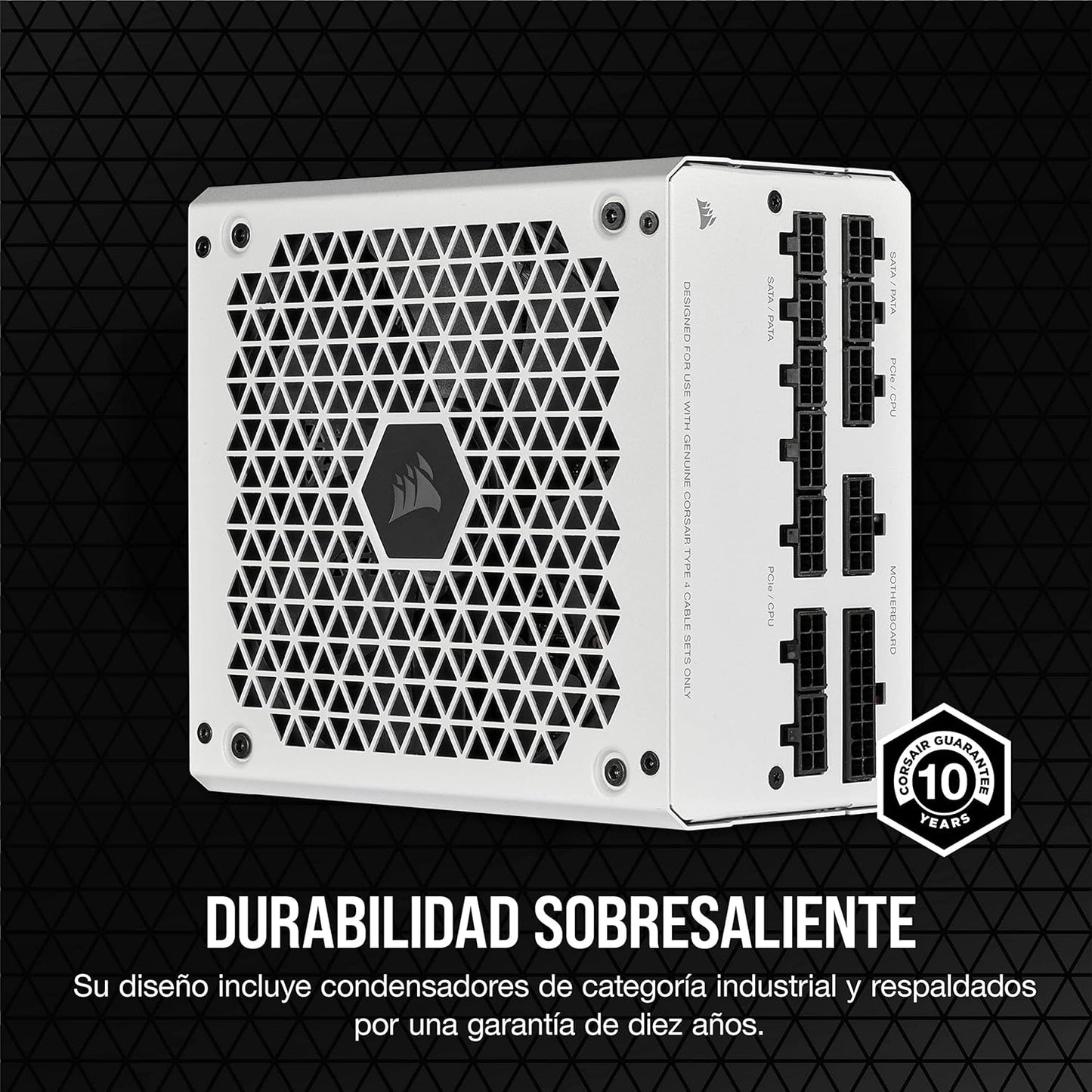 Fuente De Poder Corsair (Cp-9020231-Na) Rm750 750W Full Modular Blanca 80 Plus Gold