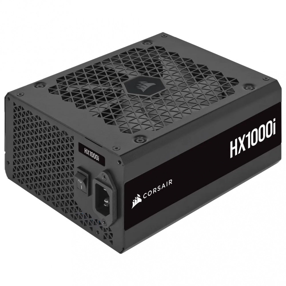 Fuente De Poder Corsair (Cp-9020259-Na) Hx1000I,1000W,Full Modular,80 Plus Platinum,Negro