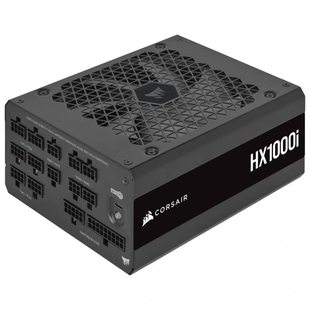Fuente De Poder Corsair (Cp-9020259-Na) Hx1000I,1000W,Full Modular,80 Plus Platinum,Negro